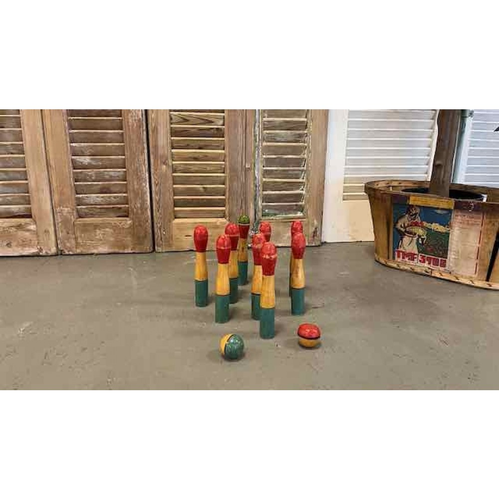 GammeltFranskVintageKeglespil-31