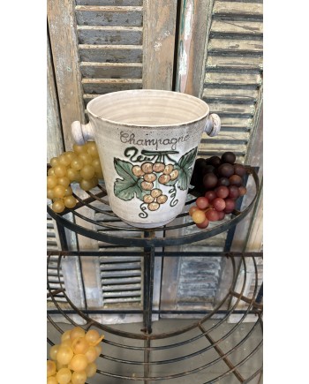 Fransk Champagnekøler i Håndlavet Keramik