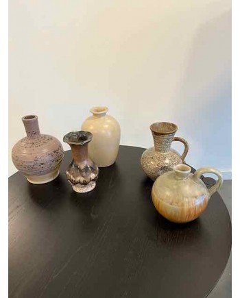 Forskellige Keramik Vaser og Kander